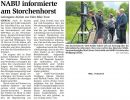 HNA: NABU informierte am Storchenhorst